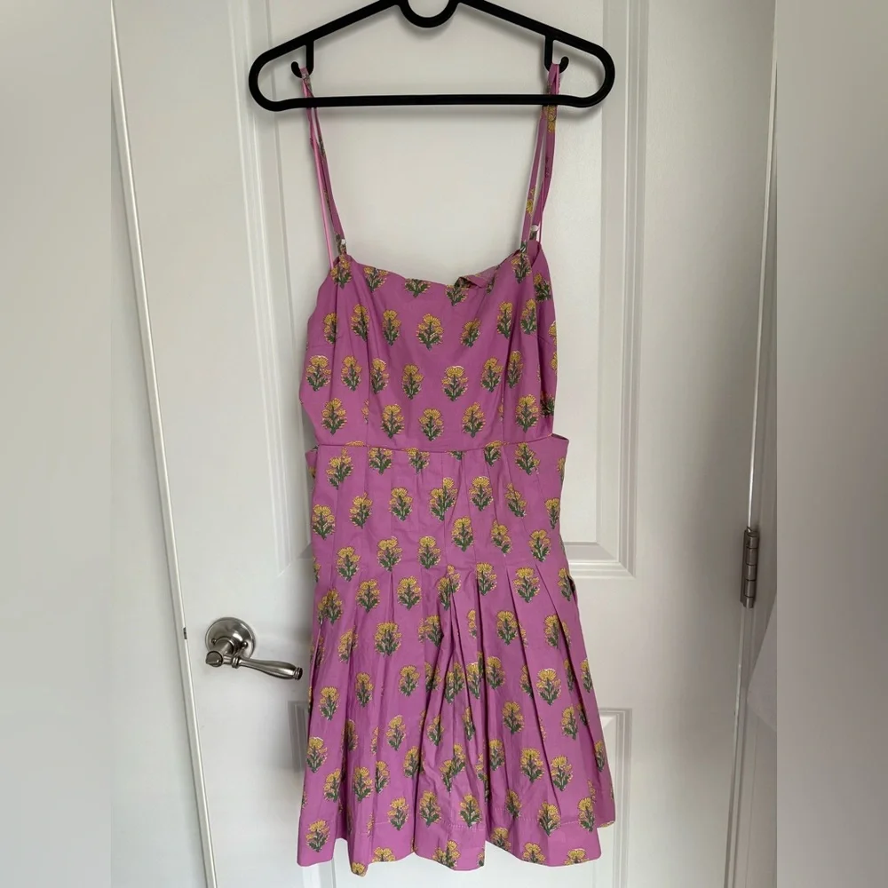 Purple and Yellow Pants Store Dress - Picture 1 of 3